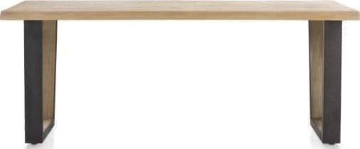 Metalox eetkamertafel 200 x 100 cm - bruin