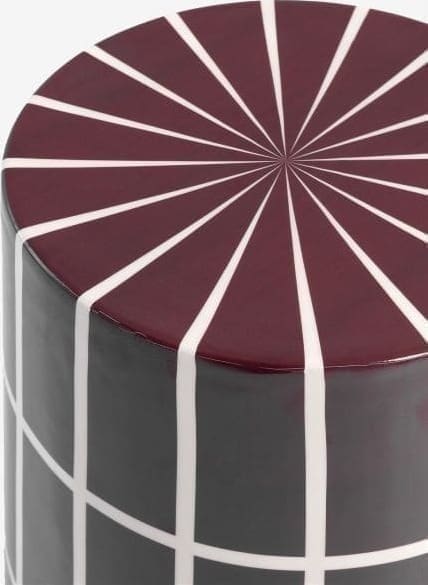 Skye bijzettafel H45cm - bordeaux - Afbeelding 3