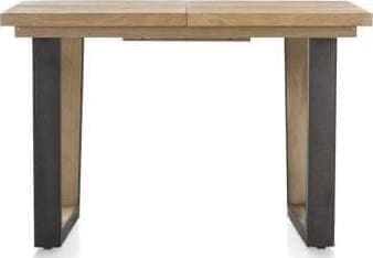 Metalox uitschuif-bartafel 140(+50)x90cm - bruin - Afbeelding 7