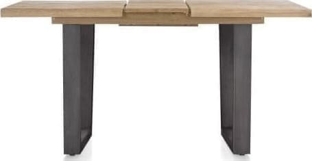 Metalox uitschuif-bartafel 140(+50)x90cm - bruin - Afbeelding 8
