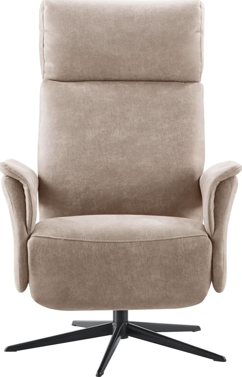 Relaxfauteuil Heranti M grijs microleder - Afbeelding 2