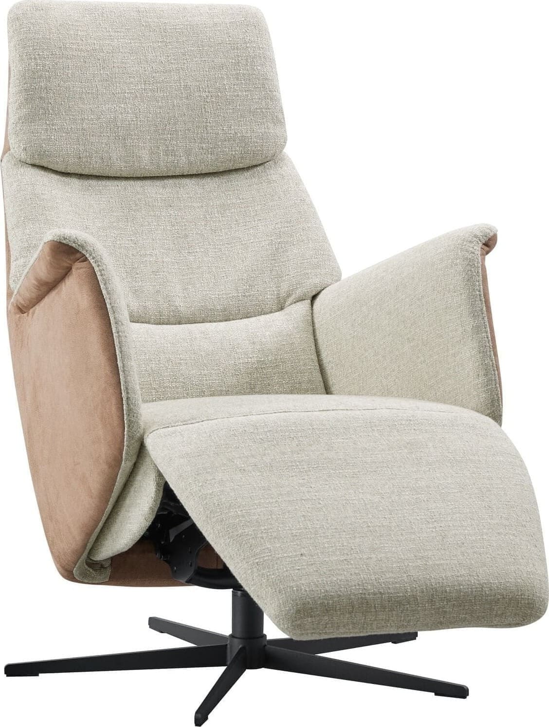 Relaxfauteuil Pomonti M grijs bruin - Afbeelding 3