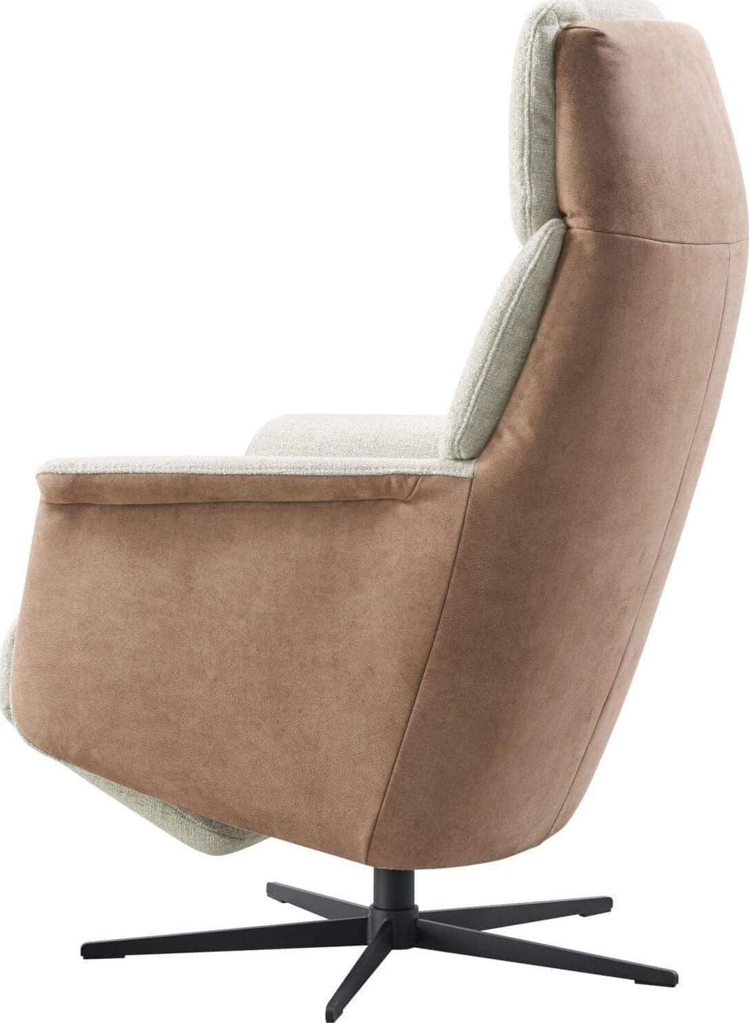 Relaxfauteuil Pomonti M grijs bruin - Afbeelding 4