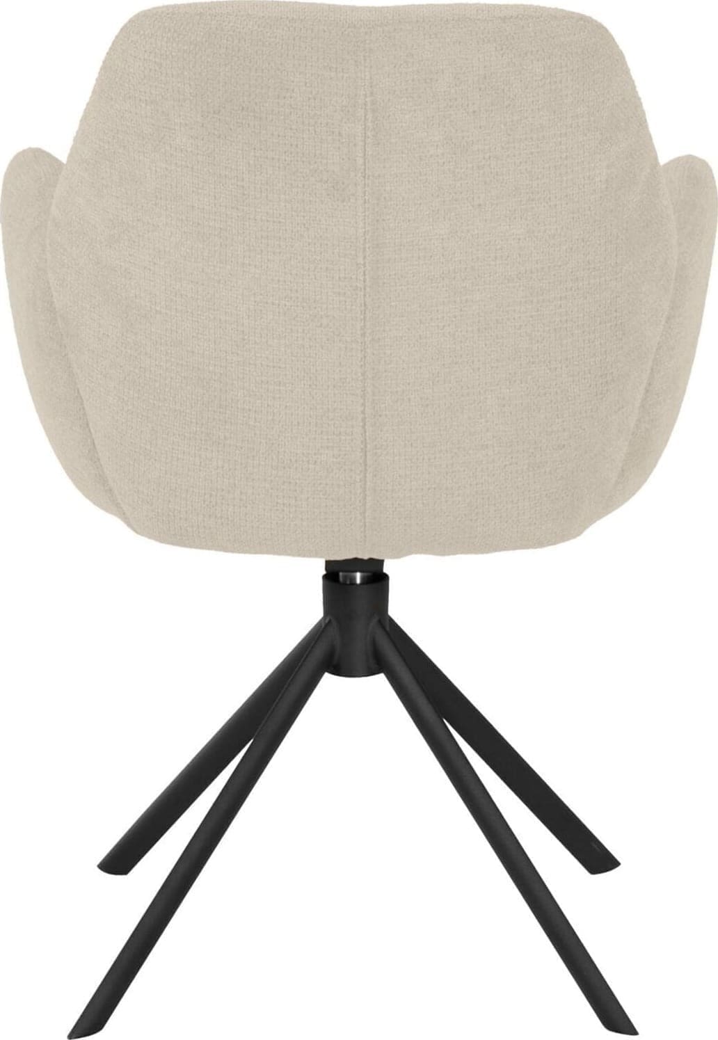 Armstoel Loranzo draaibaar beige - Afbeelding 2