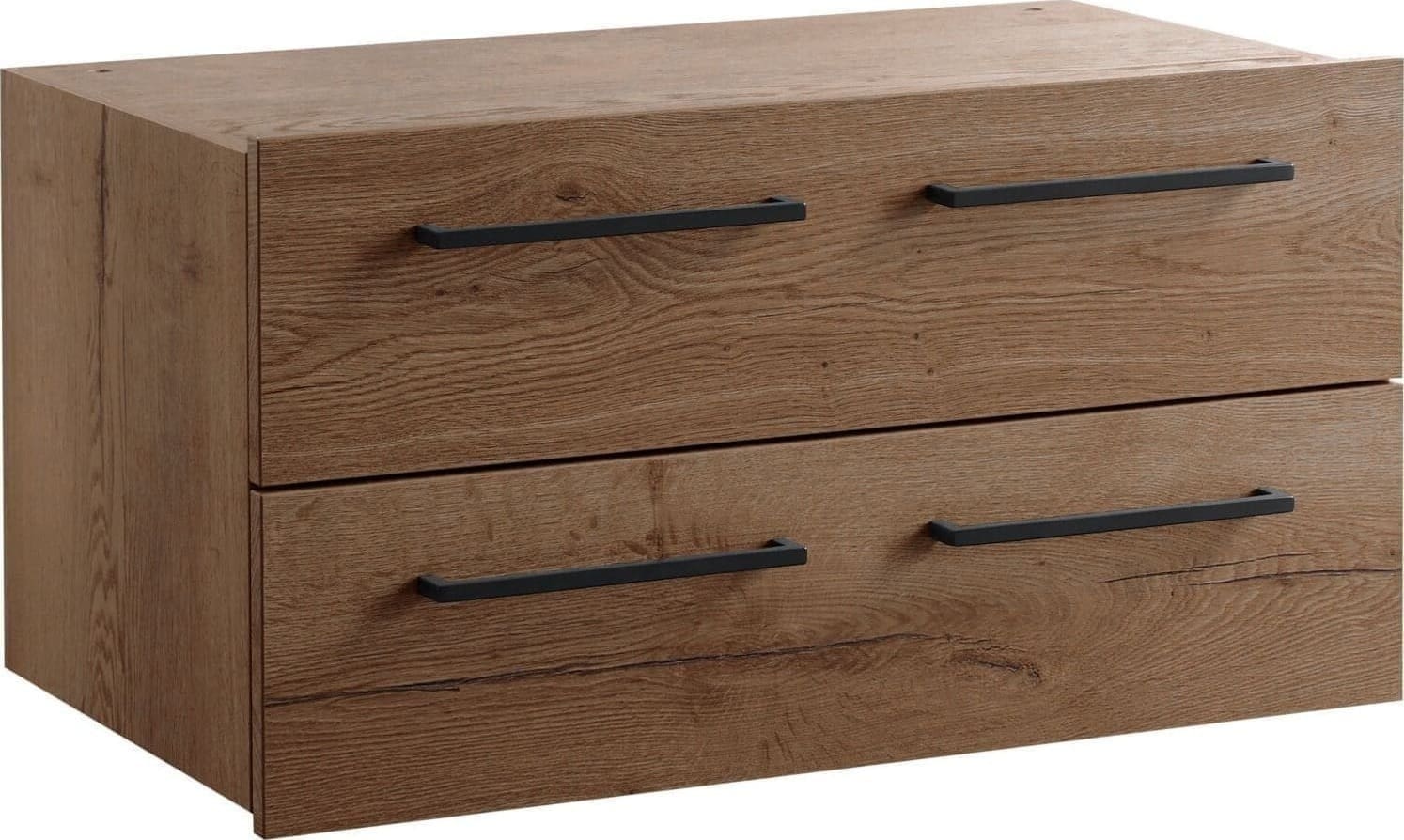 Wandkast Sistema 226x88x45 cm dark mango opstelling 4 - Afbeelding 4