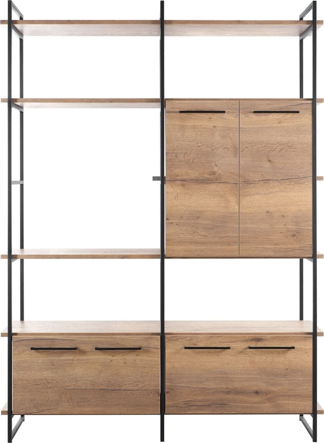 Wandkast Sistema 226x166x45 cm barley opstelling 2 - Afbeelding 2
