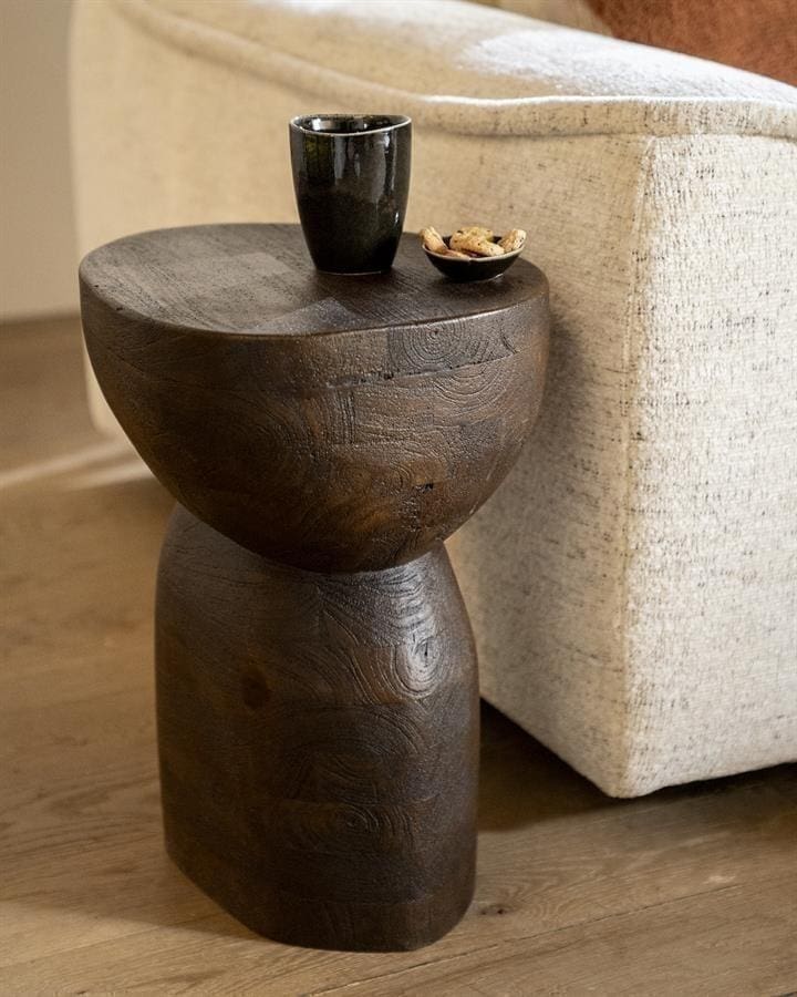 Bijzettafel Cobble - Brown By-Boo Bijzettafel 230284