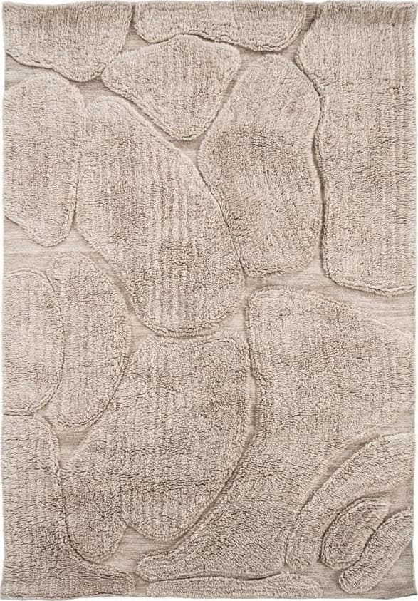 Vloerkleed Kala 160x230 cm - Taupe By-Boo 230278