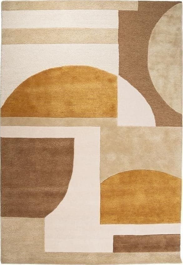 Vloerkleed Kazi 190x290 cm - Mustard By-Boo 240037