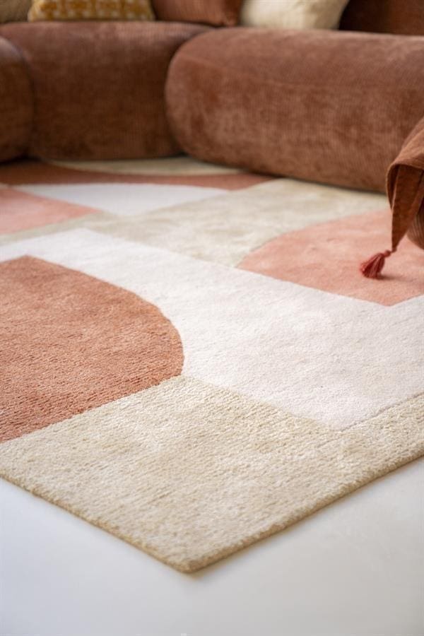 Vloerkleed Kazi 190x290 cm - Terracotta By-Boo 240038