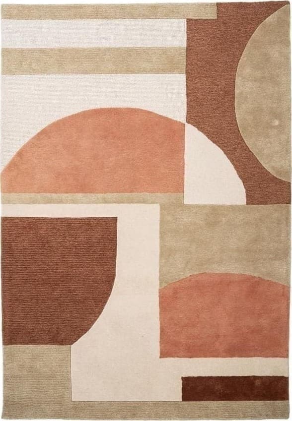 Vloerkleed Kazi 190x290 cm - Terracotta By-Boo 240038