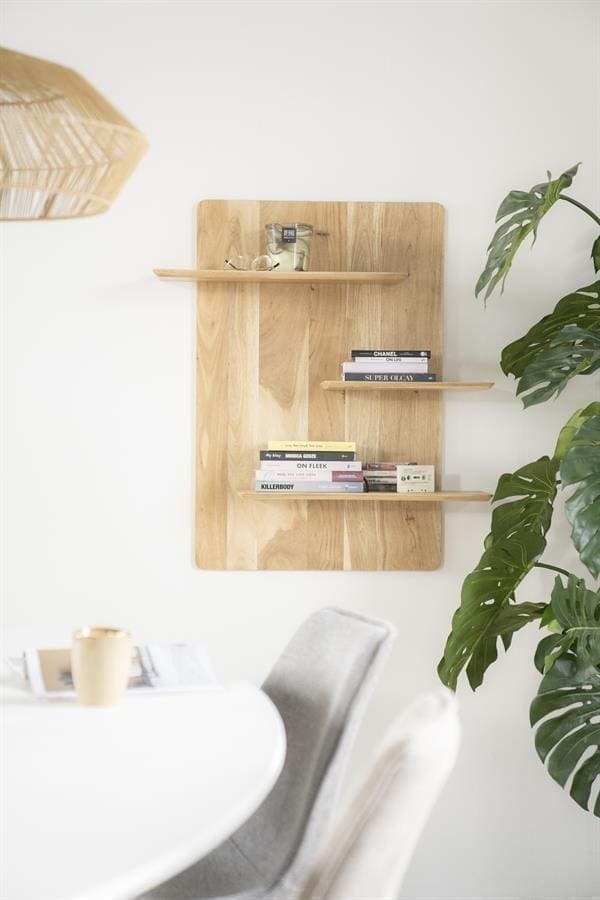 Wandplank Seco - Natural By-Boo 240113