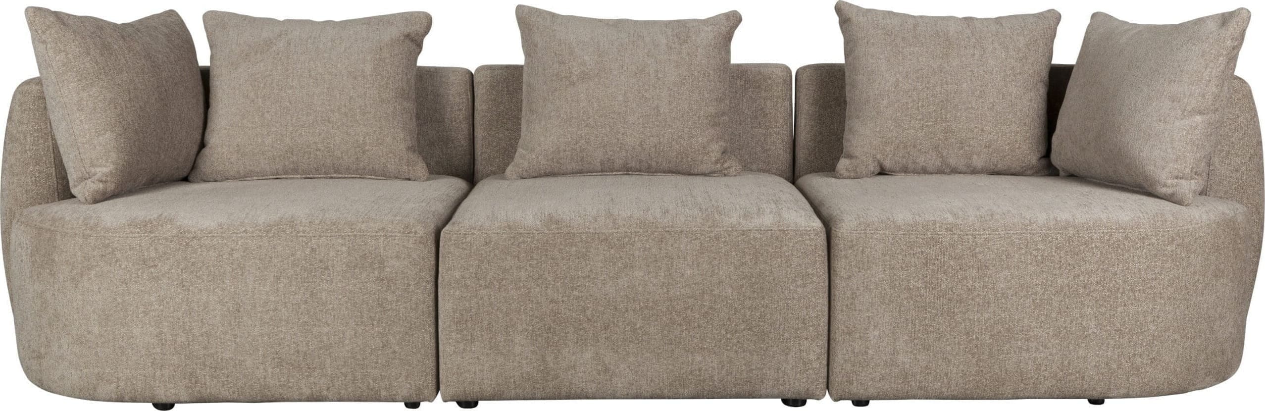 Bank Rocca 4.5 Seater Cappuccino Dutchbone ZVR1000643