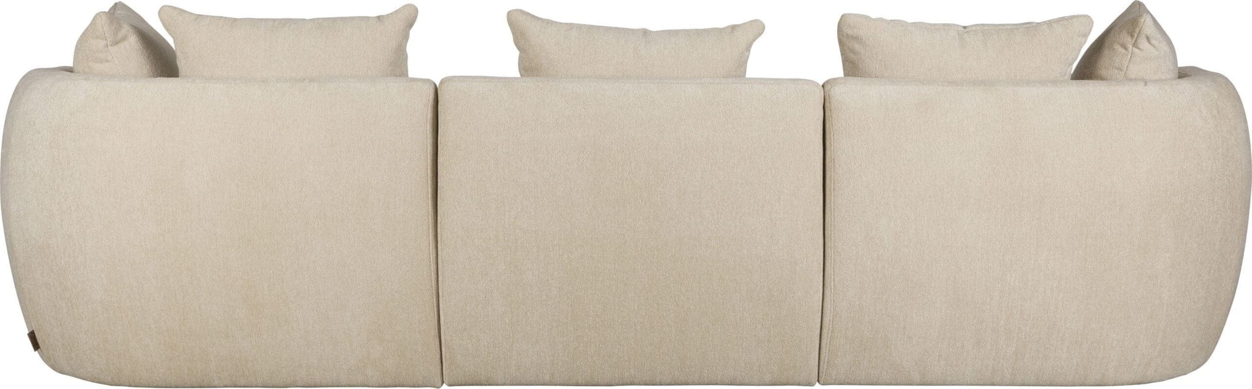 Bank Rocca 4.5 Seater Latte Dutchbone ZVR1000406