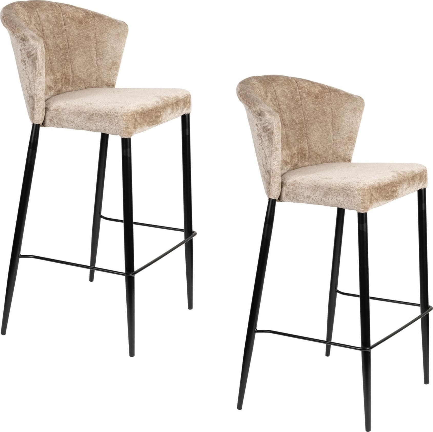 Barstoel Georgia Beige - Afbeelding 14