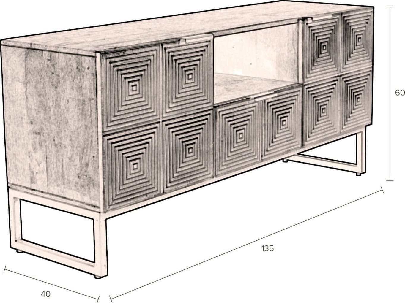 Tv-dressoir Volan - Afbeelding 27