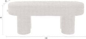 Fern Eetbank Beige - Afbeelding 19