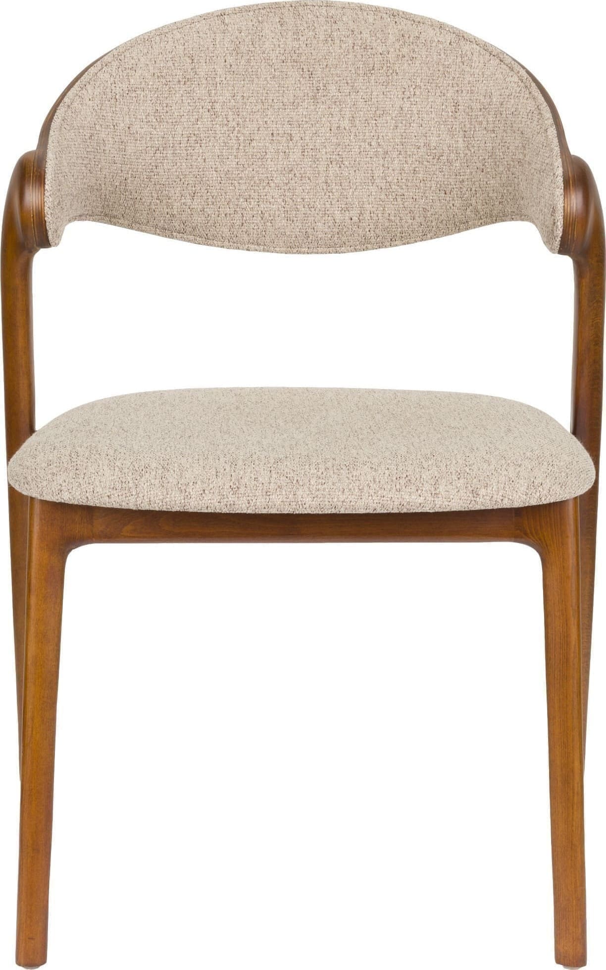Eetkamerstoel Babington Walnut Dutchbone ZVR1000130