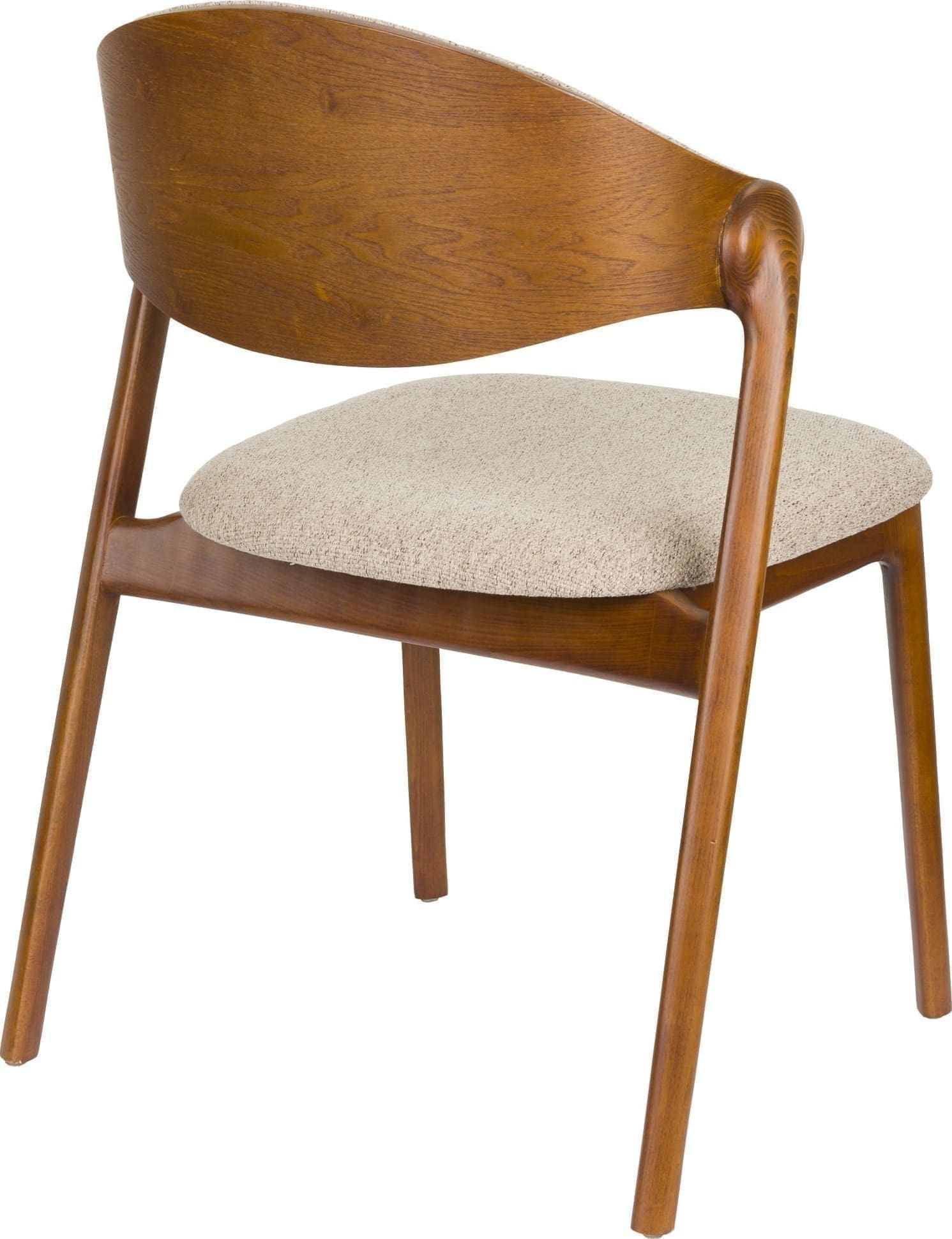 Eetkamerstoel Babington Walnut Dutchbone ZVR1000130