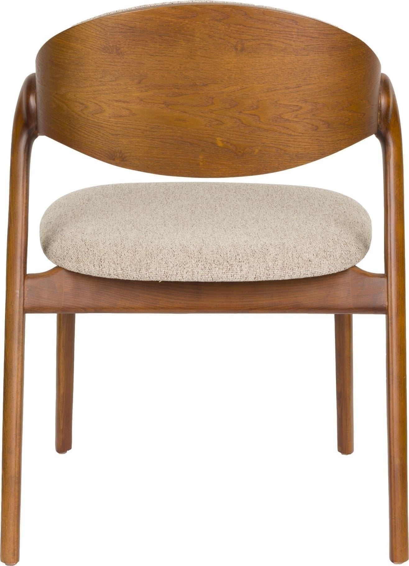 Eetkamerstoel Babington Walnut Dutchbone ZVR1000130