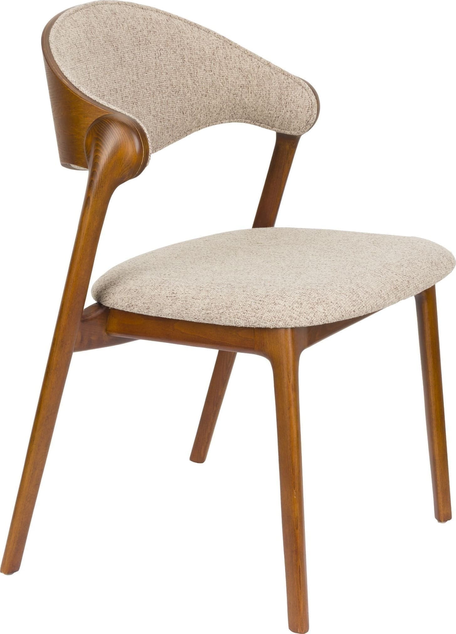 Eetkamerstoel Babington Walnut Dutchbone ZVR1000130