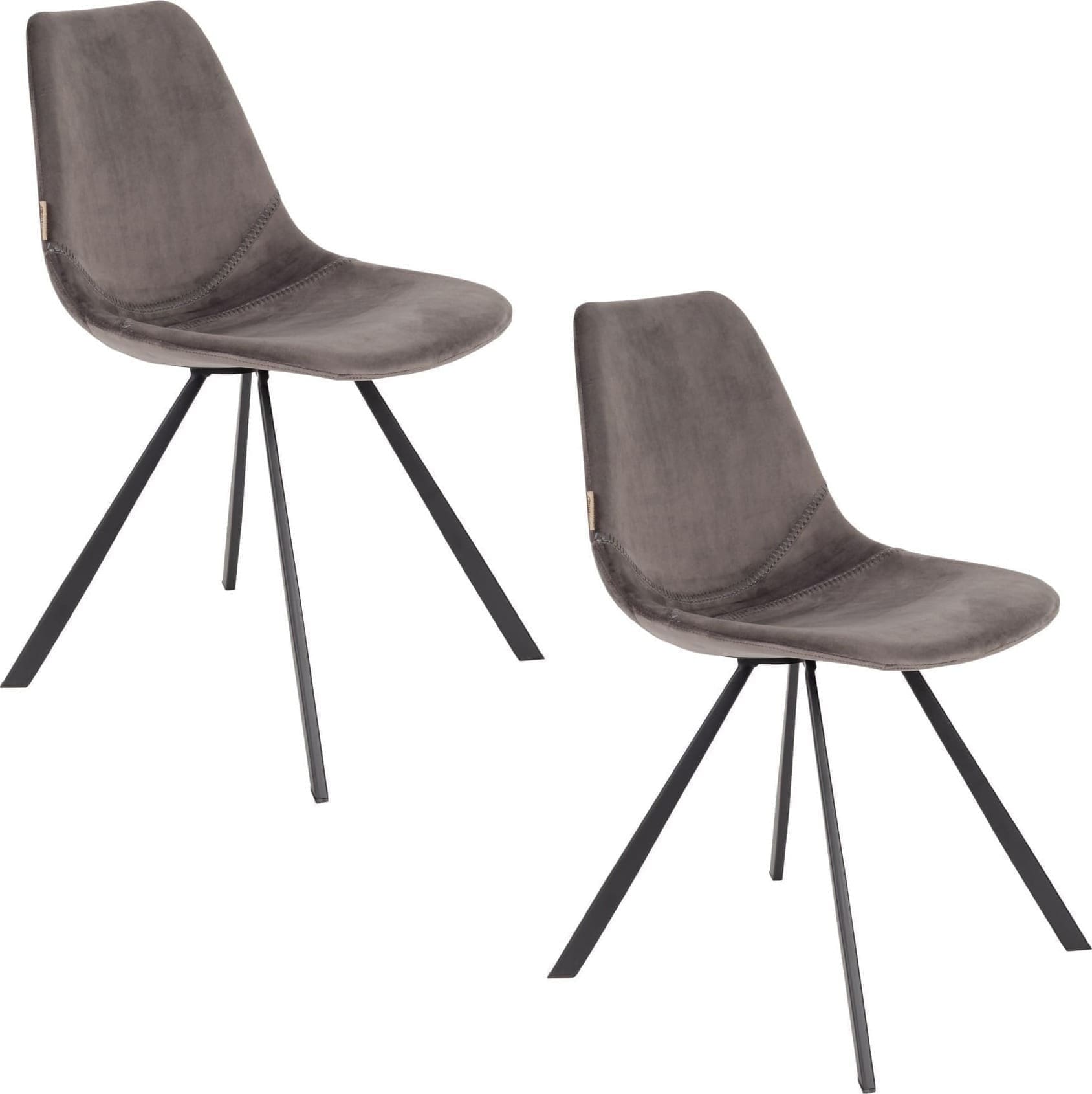 Eetkamerstoel Franky Velvet Grey - Afbeelding 13