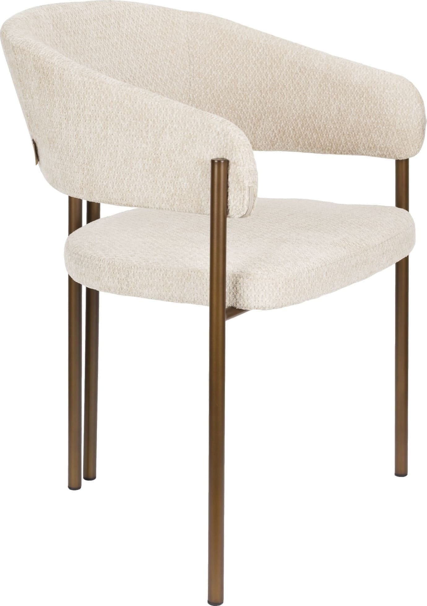 Eetkamerstoel Naida Beige Dutchbone ZVR1000143