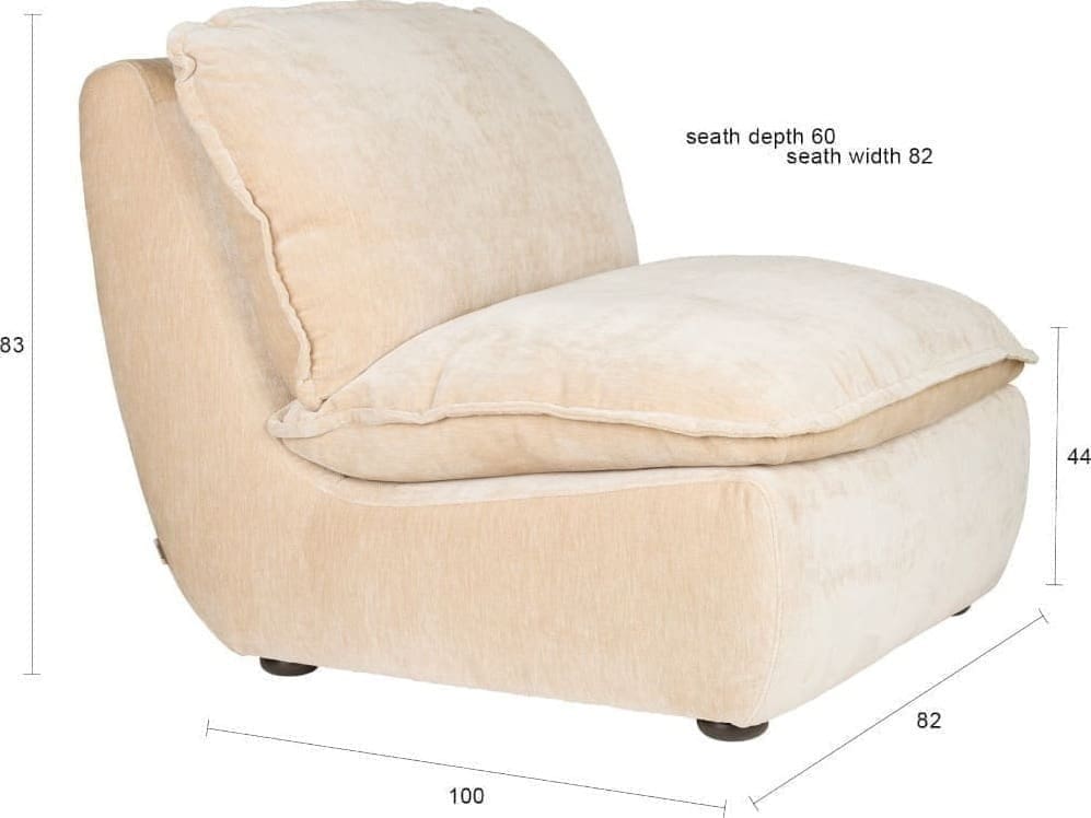 Fauteuil Radley Beige - Afbeelding 23
