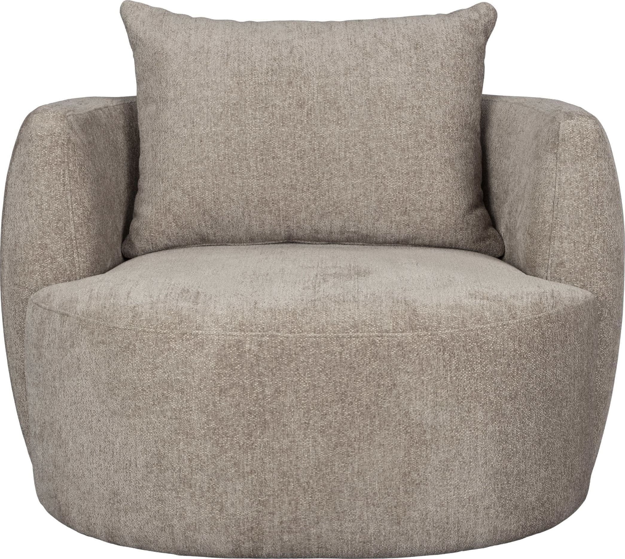 Fauteuil Rocca Cappuccino Dutchbone ZVR1000647