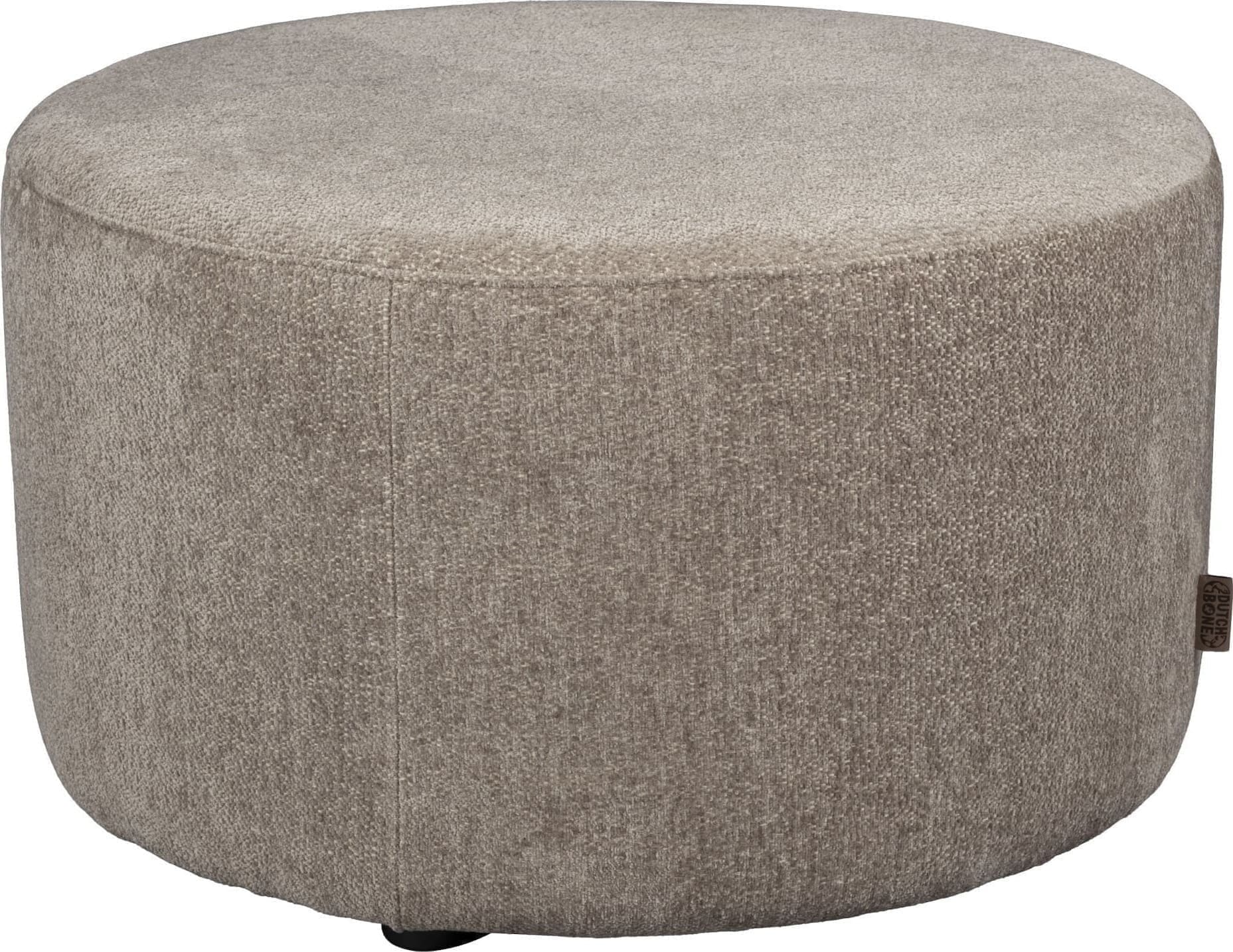 Poef Rocca Cappuccino Dutchbone ZVR1000648