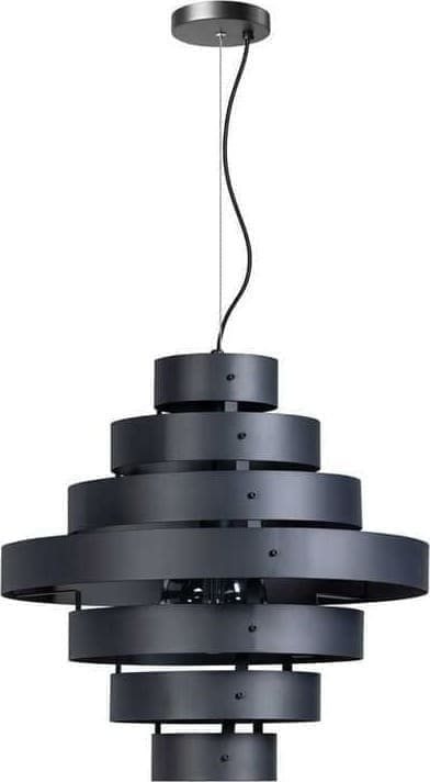 ETH Blagoon Hanglamp 7 Rings E27 D500xH1500mm Antraciet ETH verlichting Hanglamp 05-HL4358-30
