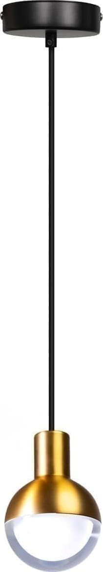 ETH Drop Hanglamp 1xGU10 Zwart/mat Messing ETH verlichting Hanglamp 05-HL4246-0230