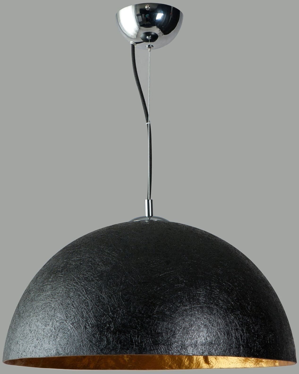 ETH Mezzo Tondo Hanglamp 50cm 1x E27 Zwart/goud ETH verlichting Hanglamp 05-HL4171-3034G