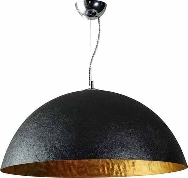 ETH Mezzo Tondo Hanglamp 70cm 1x E27 Zwart/goud ETH verlichting Hanglamp 05-HL4172-3034G