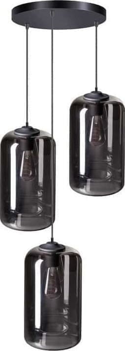 ETH The John Hanglamp 3x E27 Dia.25cm Zwart ETH verlichting Hanglamp 05-HL4394-30