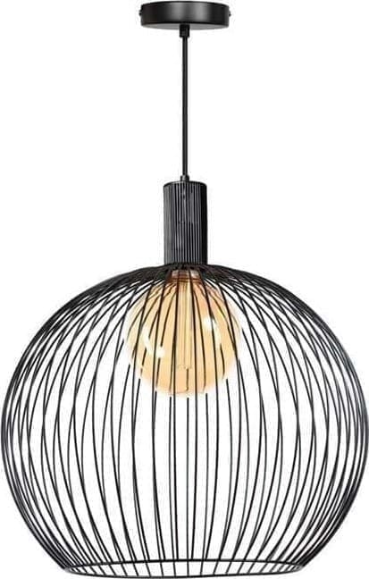 ETH Wire Hanglamp 60cm 1x E27 Zwart ETH verlichting Hanglamp 05-HL4457-30