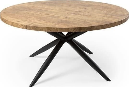 Feelings Wonen meubelen Brandy eettafel Ø140 Naturel Eettafel