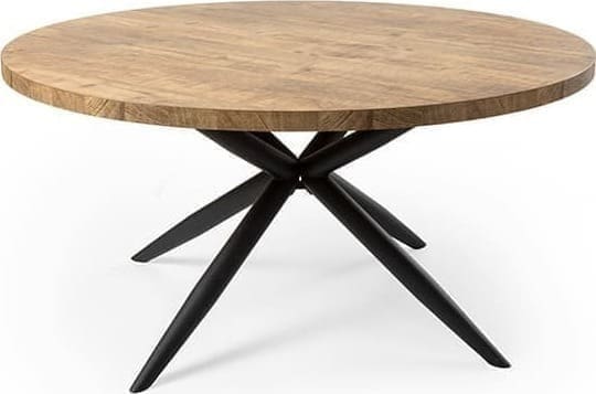 Feelings Wonen meubelen Brandy eettafel Ø140 Naturel Eettafel