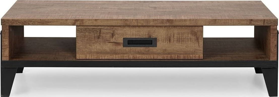 Feelings Wonen meubelen Camino salontafel dark mango 1L Bruin|Naturel Salontafel
