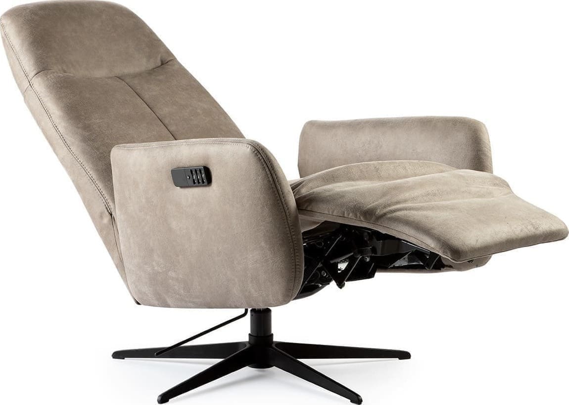 Feelings Wonen meubelen Elias relaxfauteuil medium Naturel Fauteuil