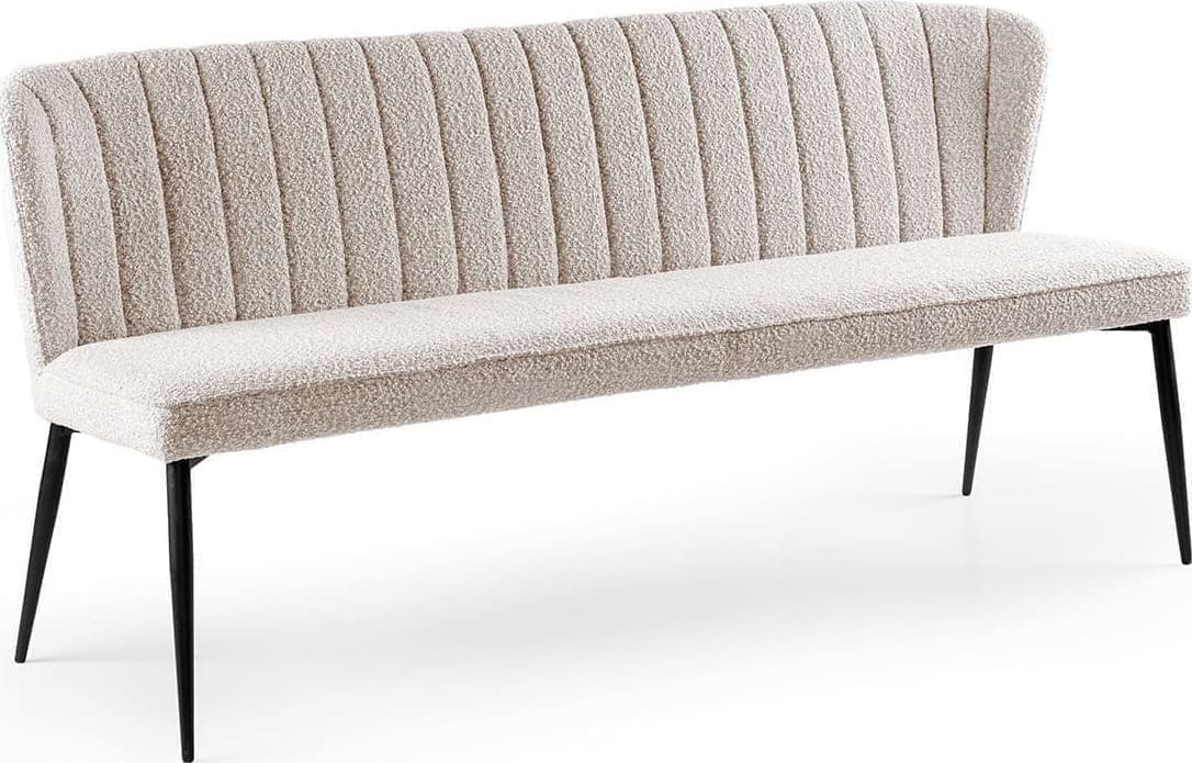 Feelings Wonen meubelen Fourty eetkamerbank pearl 190cm Naturel Bank