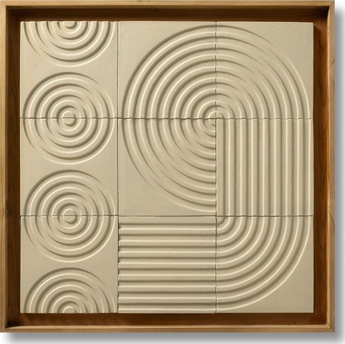 Feelings Wonen meubelen Geometric wanddecoratie Naturel Wanddecoratie
