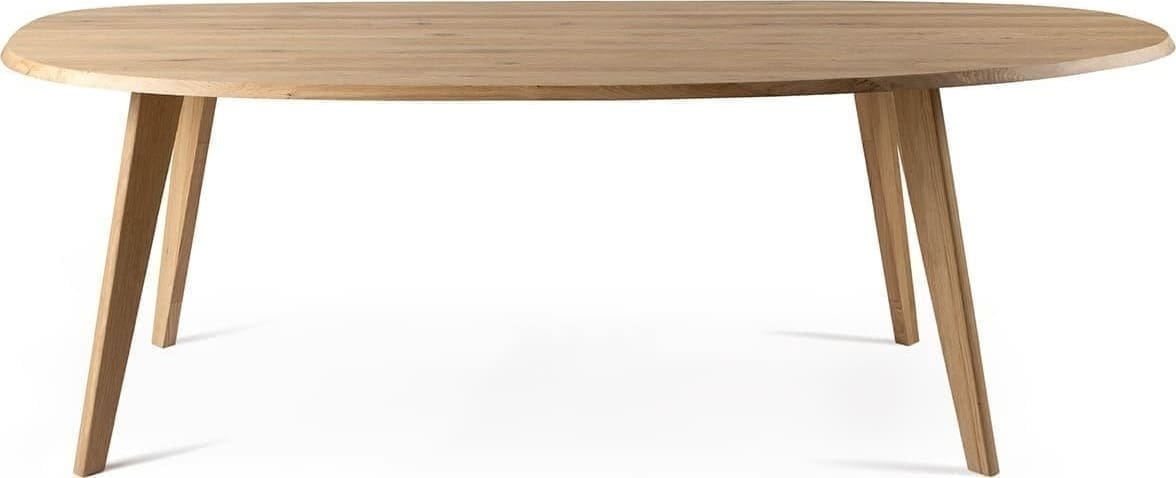 Feelings Wonen meubelen Geronimo eettafel organisch 240cm Naturel Eettafel