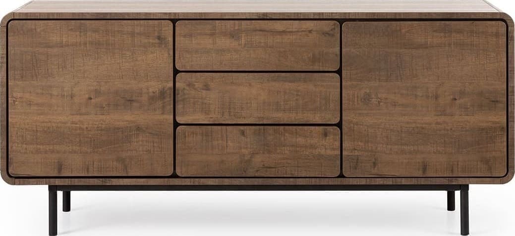 Feelings Wonen meubelen Girona dressoir 2D+3L Naturel Dressoir