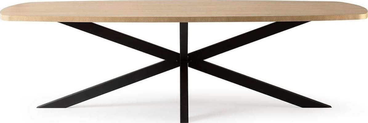 Feelings Wonen meubelen Hammington eettafel 190cm Naturel Eettafel