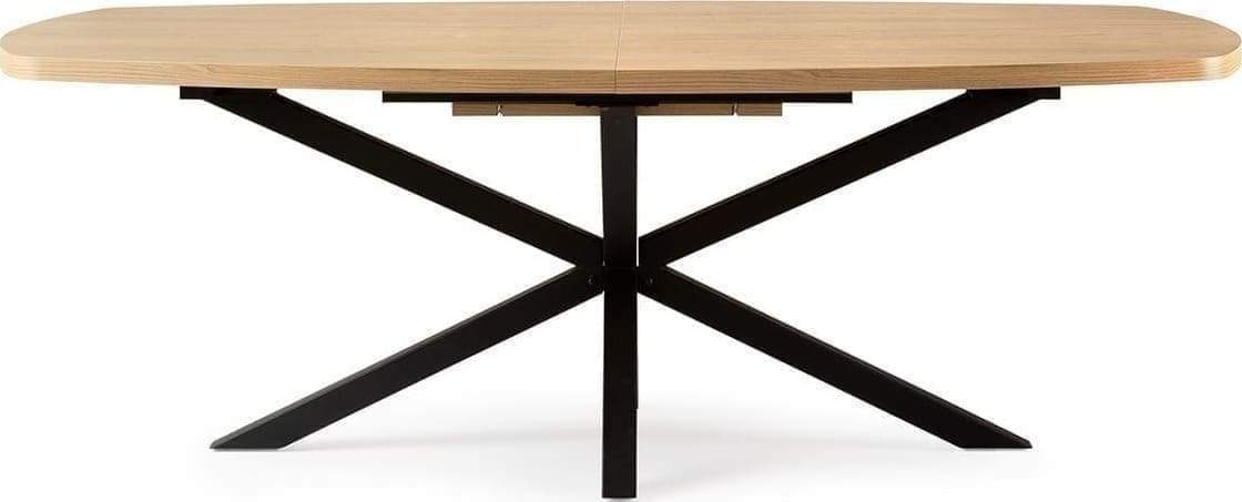 Feelings Wonen meubelen Hammington uitschuiftafel 220-280cm Naturel Eettafel