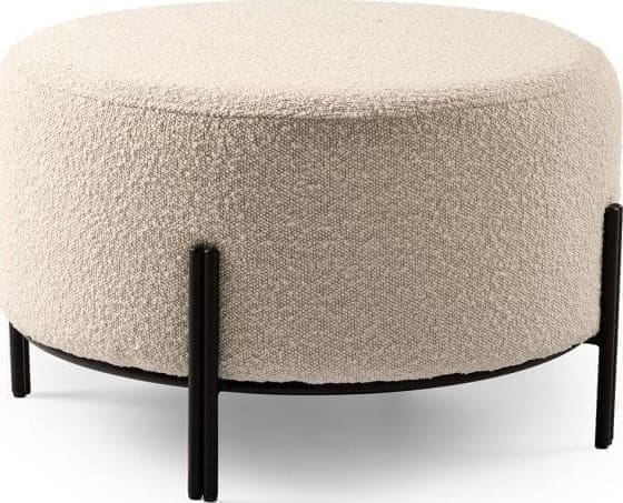 Feelings Wonen meubelen Iris poef naturel Naturel Hocker