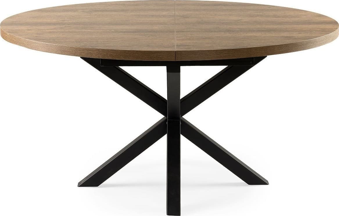 Feelings Wonen meubelen Isla uitschuiftafel rond Ø130-170 Naturel Eettafel