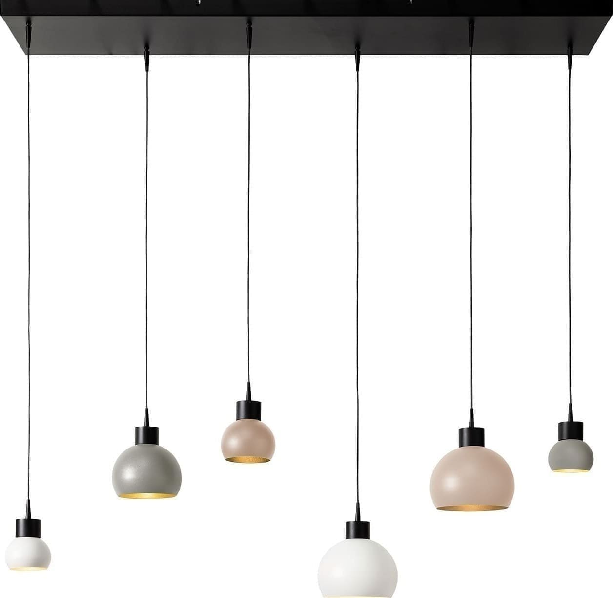 Feelings Wonen meubelen Monton hanglamp 6-lichts Naturel Hanglamp