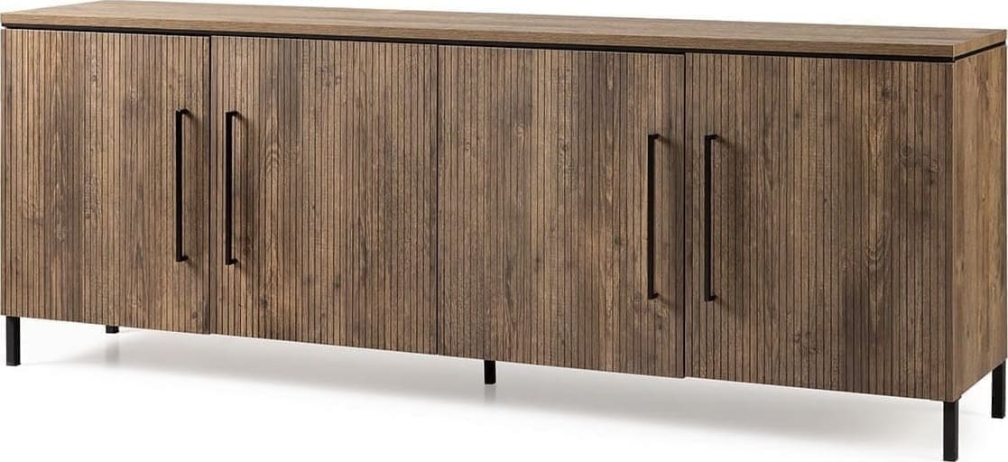 Feelings Wonen meubelen Napoli dressoir 4D Naturel Dressoir